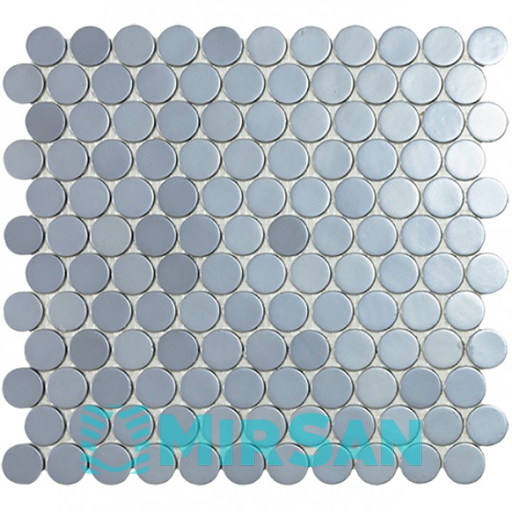 Мозаїка 30,1*31,3 Aluminio Circle 253C VIDREPUR