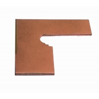 Плінтус Кутовий Лівий 27*28,8 Zanquín Fiorentino Terra Nature Izdo 151162 Gresmanc