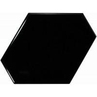 Плитка 10,8*12,4 Benzene Black 23833 Equipe