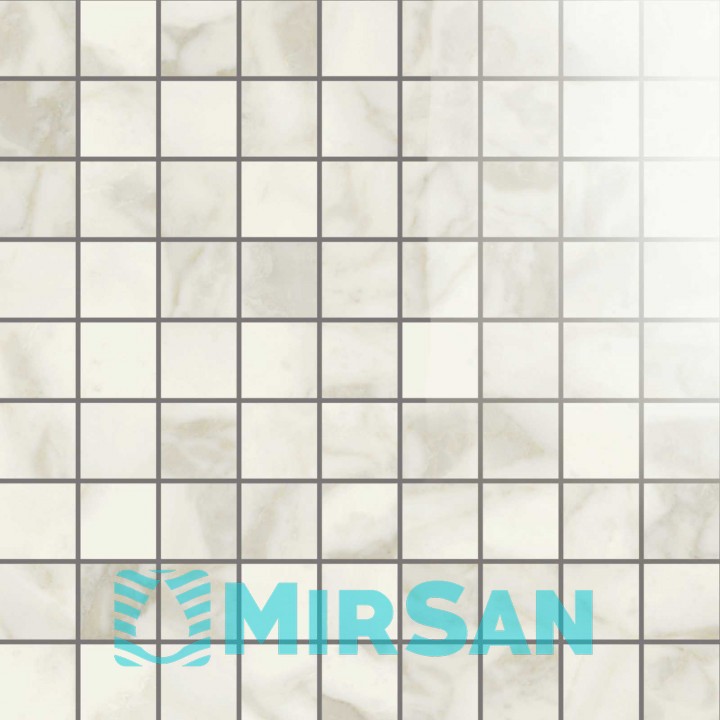 Мозаїка 29*29 Bistrot Mosaico Arabescato Glossy R6Sv Ragno