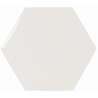 Плитка 10,7*12,4 Scale Hexagon White 21911 Equipe