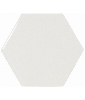 Плитка 10,7*12,4 Scale Hexagon White 21911 Equipe