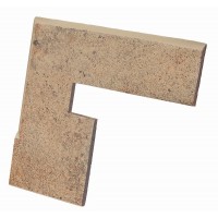 Плінтус Кутовий Лівий 27*31 Zanquín Recta Plus Volcano Tambora Izdo L153972 Gresmanc