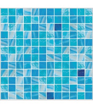 Мозаїка 31,5*31,5 Titanium Mix 750/731/733/734 (32%/32%/32%/4%) VIDREPUR