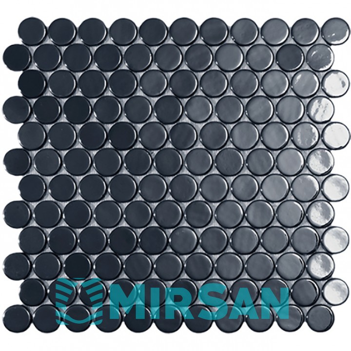 Мозаїка 30,1*31,3 Br Black Circle 6005C VIDREPUR
