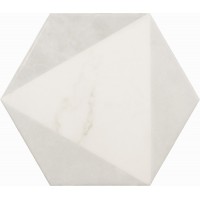Плитка 17,5*20 Carrara Hexagon Peak 23102 Equipe