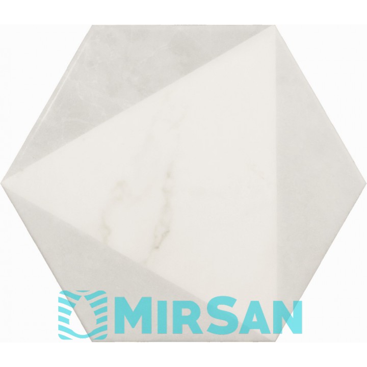 Плитка 17,5*20 Carrara Hexagon Peak 23102 Equipe