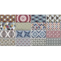 Плитка 7,5*15 Metro Patchwork Colours 20922 Equipe