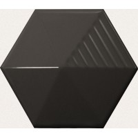 Плитка 10,7*12,4 Umbrella Black 23073 Equipe