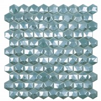 Мозаїка 31,5*31,5 Honey Diamond Turquesa 370D VIDREPUR