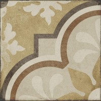 Плитка 20*20 Ottocento Decoro Tappeto 4 Ambra R86U Ragno