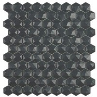 Мозаїка 31,5*31,5 Matt Dark Grey Hex 908 D VIDREPUR