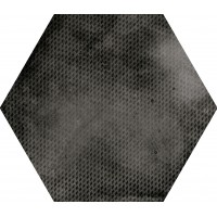 Плитка 29,2*25,4 Urban Hexagon Melange Dark 23604 Equipe