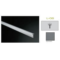 Бордюр 0,8*250*2,5 Plata Mate Plasdecor