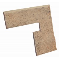 Плінтус Кутовий Правий 27*28,8 Zanquín Recto Liso Volcano Tambora Drcho 152972 Gresmanc