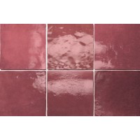 Плитка 13,2*13,2 Artisan Burgundy 24457 Equipe