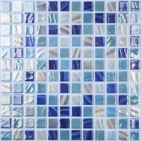 Мозаїка 31,5*31,5 Titanium Cloud Mix VIDREPUR