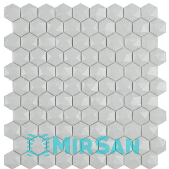 Мозаїка 31,5*31,5 Matt Light Grey Hex 909 D VIDREPUR