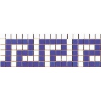 Мозаїка 15,8*31,5 Cenefa-А Malla 501/110 VIDREPUR