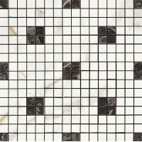 Мозаїка 29*29 Bistrot Mosaico Calcatta Michelangelo Glossy Ragno