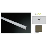 Бордюр 0,8*250 *2,5 Bronce Plasdecor