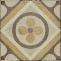 Плитка 20*20 Ottocento Decoro Tappeto 7 Ambra R86X Ragno
