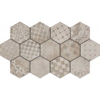 Плитка 18,2*21 Rewind Decoro Cementine R4Dv Ragno