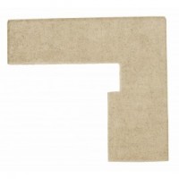 Плінтус Кутовий Правий 30,5*27 Zanquín Evolution Recto Evo Beige Dcho 152262 Gresmanc