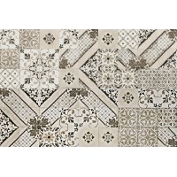 Плитка 40*120 Tactile Decoro Memoria Ocra R6Na Ragno