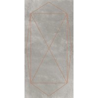 Плитка 120*240 Araldica Cemento Blasone Rosa Mat 6Mm Rett 763520 Cedit