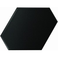 Плитка 10,8*12,4 Benzene Black Matt 23832 Equipe