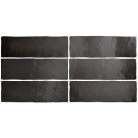 Плитка 6,5*20 Magma Black Coal 24962 Equipe