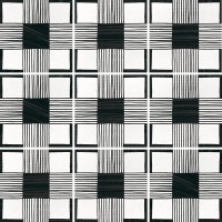 Плитка 20*20 Caprice Deco Cloth B&w 22124 Equipe