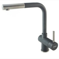 Кухонный смеситель FKM 46P SS Antracit Fabiano