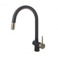 Кухонный смеситель FKM 47P SS Antracit Fabiano