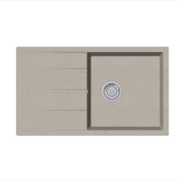 Гранітна мийка Classic 86x50 XL Beige Fabiano