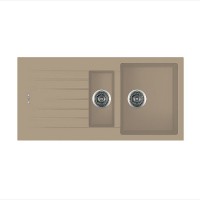 Гранітна мийка Classic 100x50x15 Beige Fabiano
