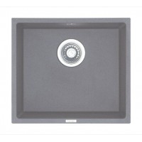 Гранитная мойка Quadro 45x40 Titanium Fabiano
