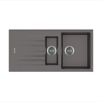 Гранитная мойка Classic 100x50x15 Beton Fabiano