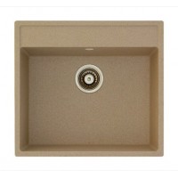 Гранитная мойка Quadro 56x51 Beige Fabiano