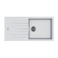 Гранітна мийка Classic 100x50 Alpine White Fabiano