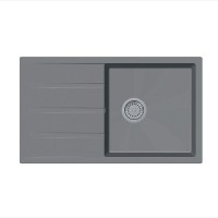 Гранітна мийка Classic 86x50 XL Beton Fabiano