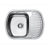 Нержавіюча мийка 63x49 сатин (0,80) Fabiano