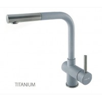 Кухонний змішувач FKM 46P SS Titanium Fabiano
