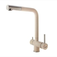 Комбинированный смеситель FKM 31.7 SS Beige Fabiano