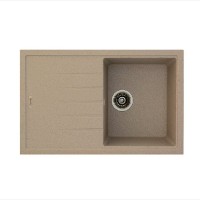 Гранитная мойка Classic 78x50 Beige Fabiano