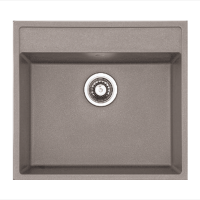 Гранитная мойка Quadro 56x51 Beton Fabiano