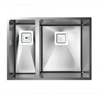 Нержавеющая мойка Quadro 58 R10 R(58x44) 1,20 мм Fabiano