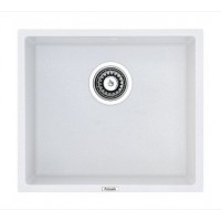 Гранитная мойка Quadro 45x40 Alpine White Fabiano
