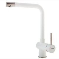 Кухонний змішувач FKM 45 SS Alpine White Fabiano